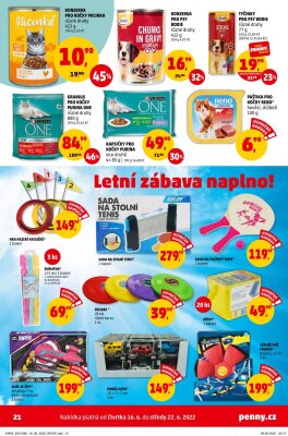 akční leták Penny Market 16.6.2022-22.6.2022