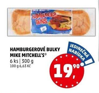Bulka na hamburger Mike Mitchell'