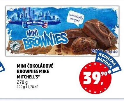 Dezert Brownies mini Mike Mitchell'