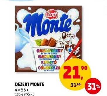 Dezert Monte Zott