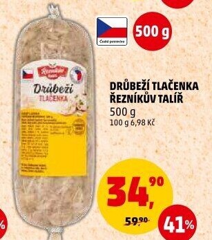 Drůbeží tlačenka Řezníkův talíř