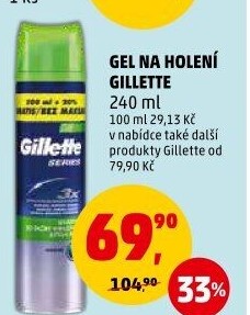 Gel na holení Gillette