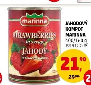 Kompot jahody Marinna