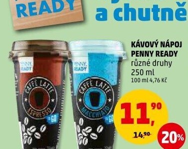 Ledová káva to Go Penny Ready