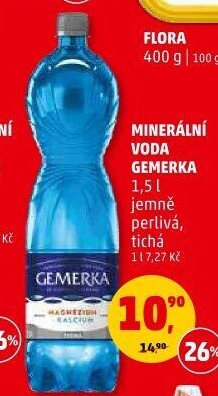 Minerální voda Gemerka