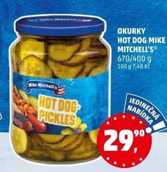 Okurky Hot Dog Mike Mitchell'