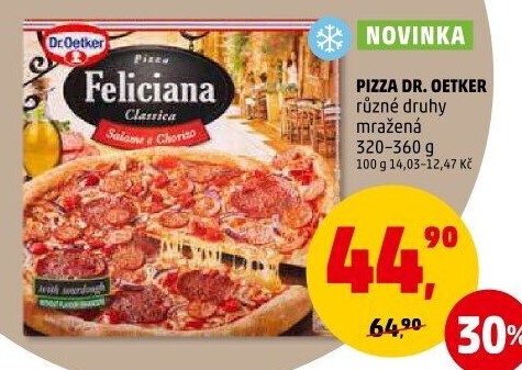 Pizza mražená FelicianaDr. Oetker