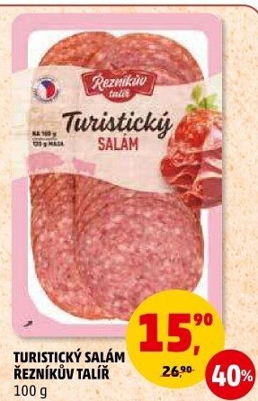Salám turistický Řezníkův talíř