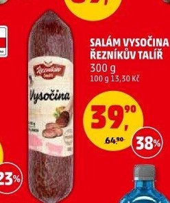 Salám Vysočina Řezníkův talíř