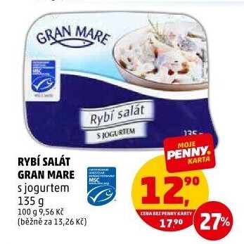 Salát rybí s jogurtem Gran Mare