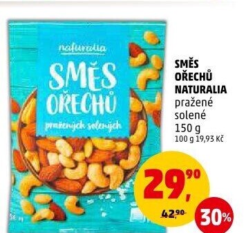 Směs pražených ořechů Naturalia