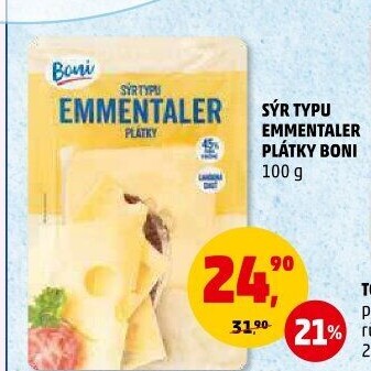 Sýr Ementál Boni