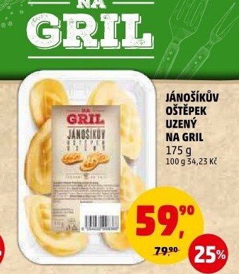 Sýr Oštěpek Jánošíkův Na gril Penny
