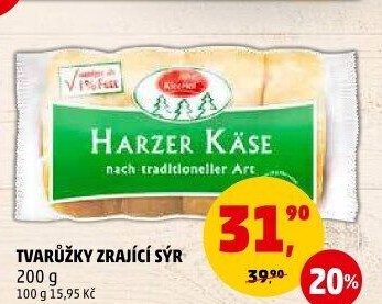 Sýr tvarůžky Kleehof