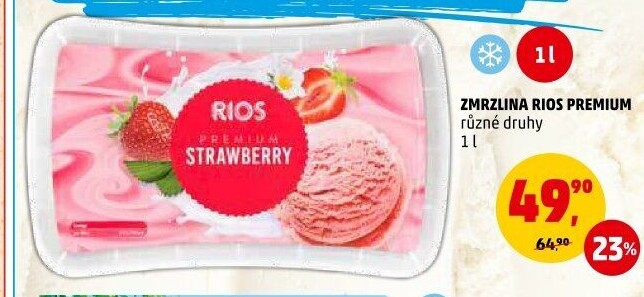 Zmrzlina ve vaničce Premium Rios