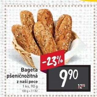 Bageta pšenično-žitná