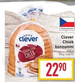 Chléb konzumní Clever