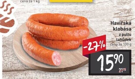 Havířská klobása