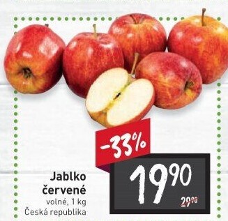 Jablka červená