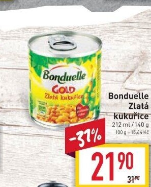 Kukuřice sterilovaná Gold Bonduelle