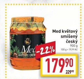 Med český květový smíšený Product Bohemia