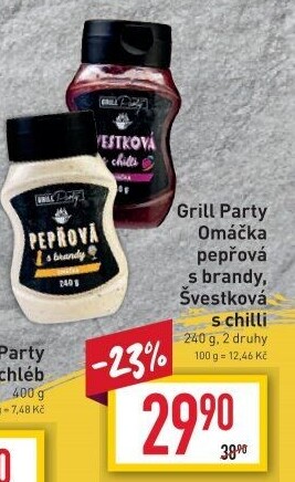 Omáčky Grill Party