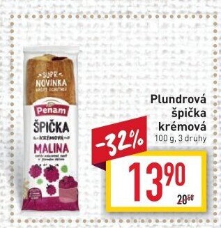 Špička plundrová krémová Penam