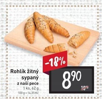 Žitný rohlík