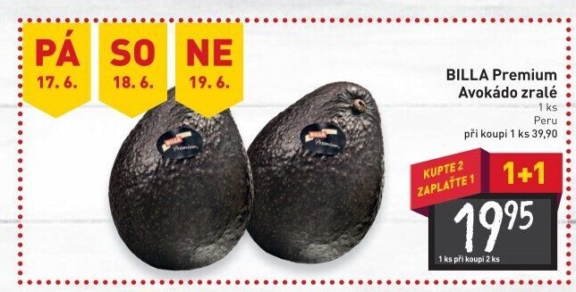 Avokádo Premium Billa