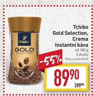 Instantní káva Tchibo Gold Selection
