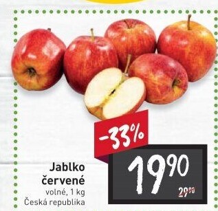 Jablka červená