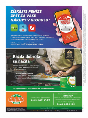 akční leták Globus 16.6.2022-22.6.2022