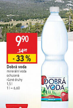 Ochucená voda Dobrá voda