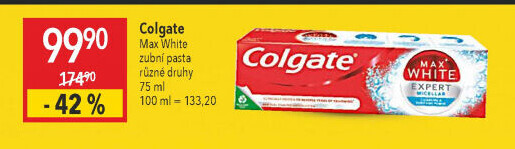 Pasta na zuby Max White Expert Micellar Colgate