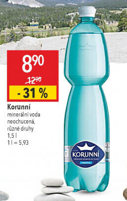 Přírodní voda Korunní
