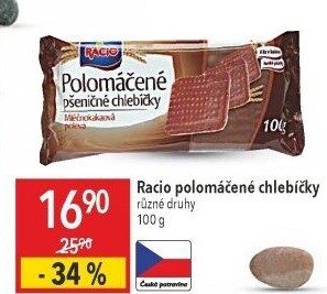 Chlebíčky polomáčené Racio