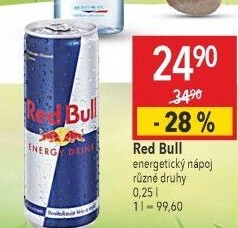 Energetický nápoj Red Bull