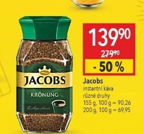 Instantní káva Jacobs Krönung