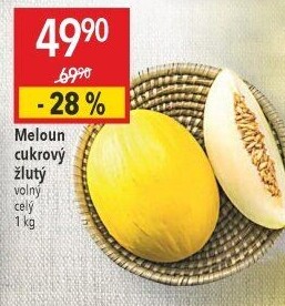 Meloun cukrový žlutý