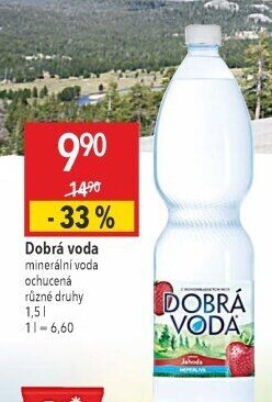 Ochucená voda Dobrá voda