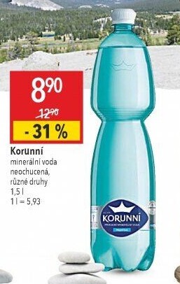 Přírodní voda Korunní