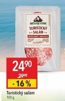 Salám turistický Kostelecké uzeniny