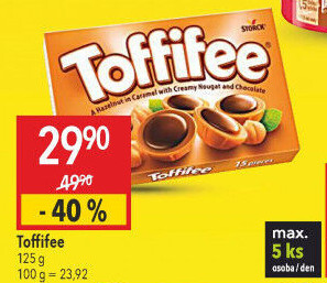 Bonboniéra Toffifee Storck