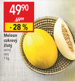 Meloun cukrový žlutý