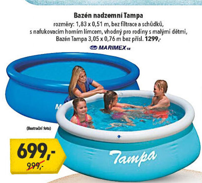 Bazén Tampa Marimex