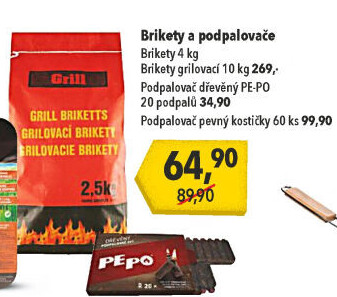 Brikety grilovací Grill