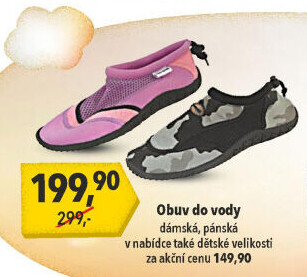 Dámská obuv do vody