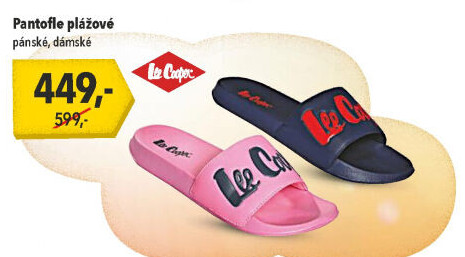 Dámské plážové pantofle Lee Cooper