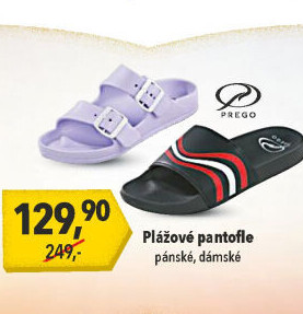 Dámské plážové pantofle Prego