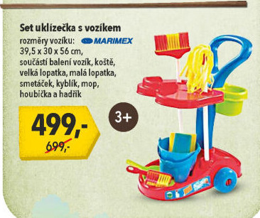 Dětský uklízecí vozík Marimex